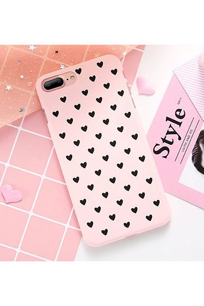 ETC iPhone Se3-Se2 iPhone 8-7 Case Multiple Heart Premium Pc Case-(5775) - Myg5407-5353