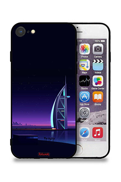 Tolwak غطاء حماية لجهاز Apple iPhone SE (2020) - فن برج العرب الرقمي