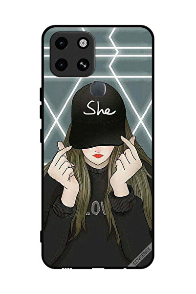 Covernex غطاء حماية لهاتف إنفينيكس سمارت 6 شي أون كاب