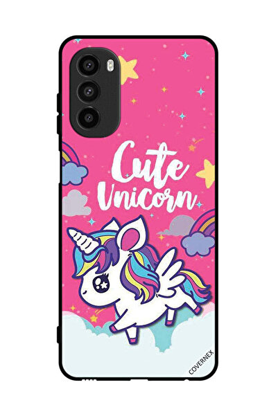 Covernex غطاء حماية لهاتف موتورولا موتو جي 82 بتصميم وحيد القرن اللطيف