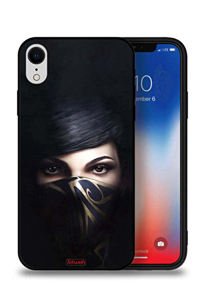 Tolwak جراب حماية لهاتف Apple iPhone XR بطبعة فتاة محجبة
