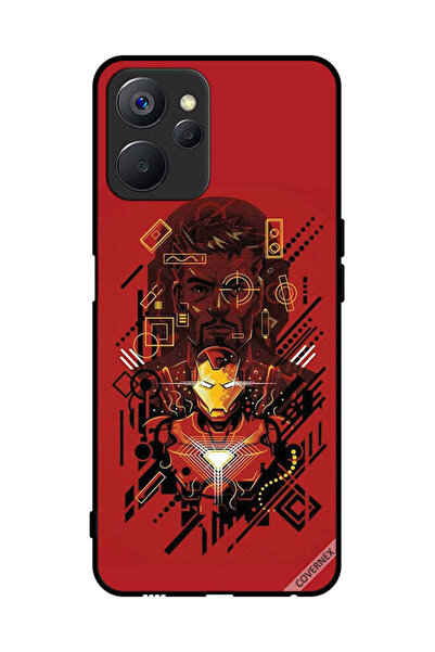 Covernex غطاء حماية لهاتف Realme 9i 5G Iron Man