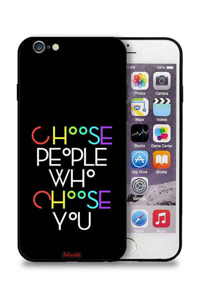 Tolwak جراب حماية لجهاز Apple iPhone 6/6s اختر الأشخاص الذين يختارونك