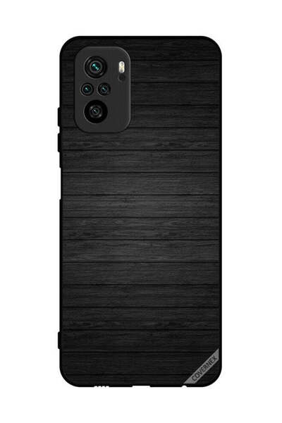 Covernex غطاء حماية لهاتف Poco M5s 4G بنمط خشبي داكن