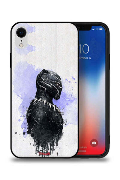 Tolwak جراب حماية لجهاز Apple iPhone XR باللون الأسود النمر