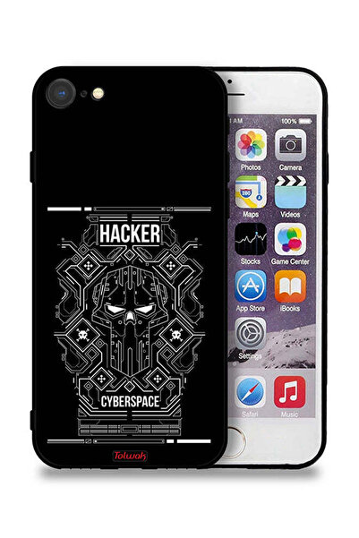 Tolwak غطاء حماية لجهاز Apple iPhone 8 - Cyberspace
