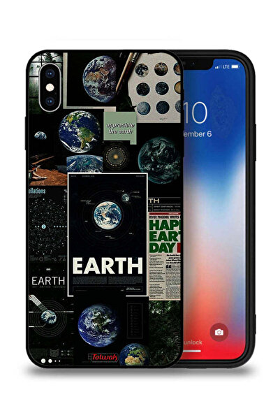 Tolwak غطاء حماية لجهاز Apple iPhone XS Max - Earth