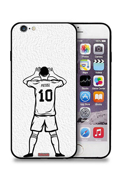 Tolwak جراب حماية لجهاز Apple iPhone 6 Plus/6s Plus برسومات ميسي