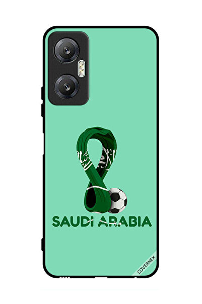 Covernex غطاء حماية لهاتف إنفينيكس هوت 20 علم المملكة العربية السعودية على كأ...