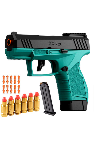 SprintMag Pistol de Jucarie Incarcare Automata cu 20 de Gloante Moi Ejectarea Carcasei Goale Realist BlowBack