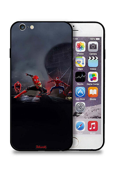 Tolwak Apple iPhone 6 Plus/6s Plus Protective Case Three Spiders