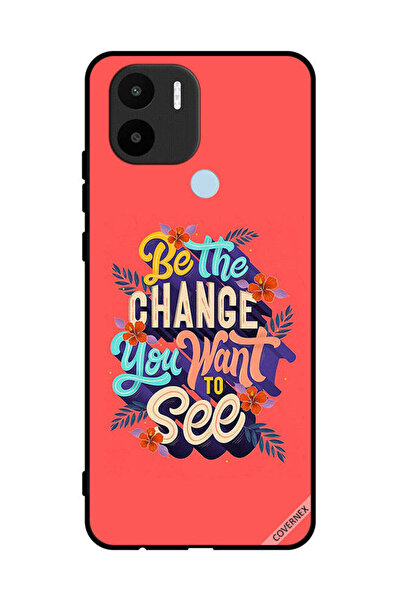 Covernex غطاء حماية لهاتف Xiaomi Redmi A1 Plus كن التغيير الذي تريد رؤيته