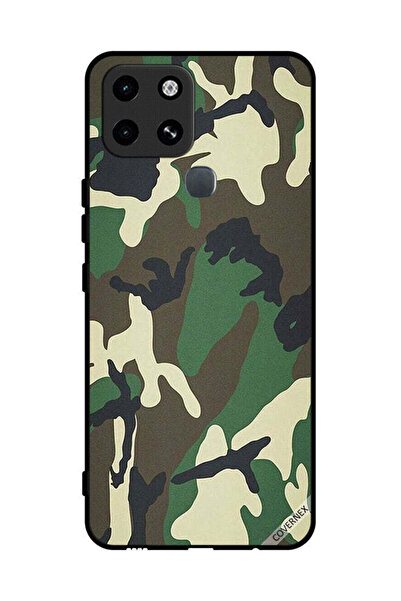 Covernex غطاء حماية لهاتف Infinix Smart 6 بنمط مموه