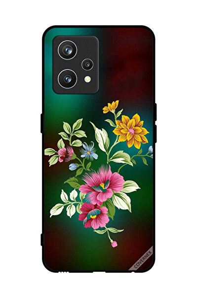 Covernex غطاء حماية لهاتف Realme 9 Pro Plus برسومات زهور عالية الدقة