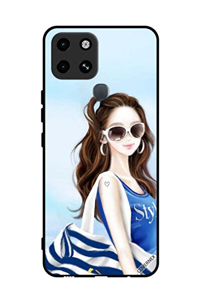 Covernex غطاء حماية لهاتف Infinix Smart 6 Style Shirt