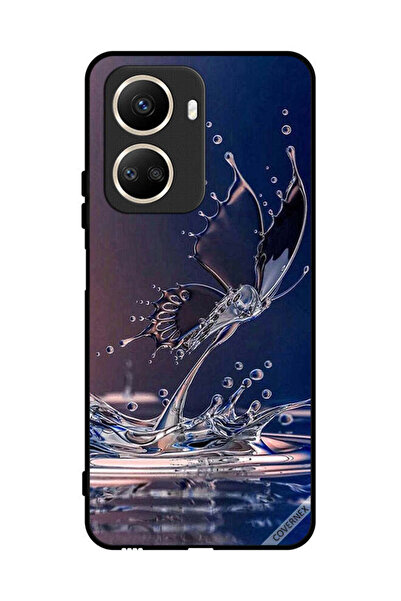 Covernex غطاء حماية لهاتف هواوي نوفا 10 إس إي - قطرات الماء - فراشة