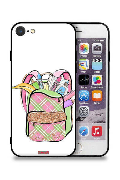 Tolwak جراب حماية Apple iPhone SE (2020) على شكل حقيبة فتاة يونيكورن