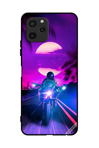 Covernex غطاء حماية لهاتف هواوي نوفا Y61 - خلفية رجل على دراجة