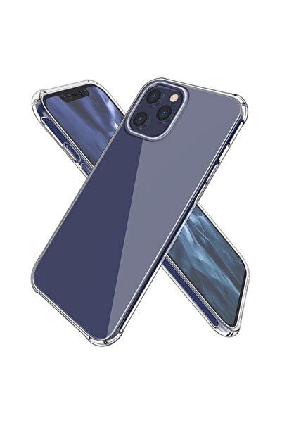 toyigoo حافظة آيفون 12 برو ماكس 6.7 من السيليكون المضاد للسقوط، حافظة شفافة م...