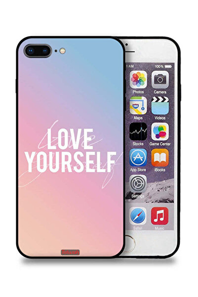 Tolwak جراب حماية لجهاز Apple iPhone 8 Plus - أحب نفسك