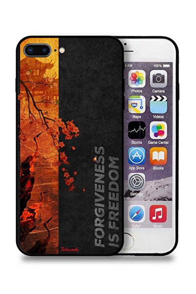 Tolwak غطاء حماية لجهاز Apple iPhone 7 Plus - التسامح هو الحرية