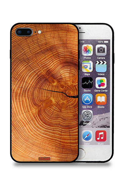 Tolwak جراب حماية من الخشب المتصدع لجهاز Apple iPhone 7 Plus