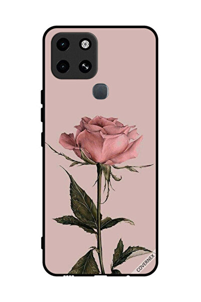 Covernex غطاء حماية لهاتف إنفينيكس سمارت 6 وردي خوخي