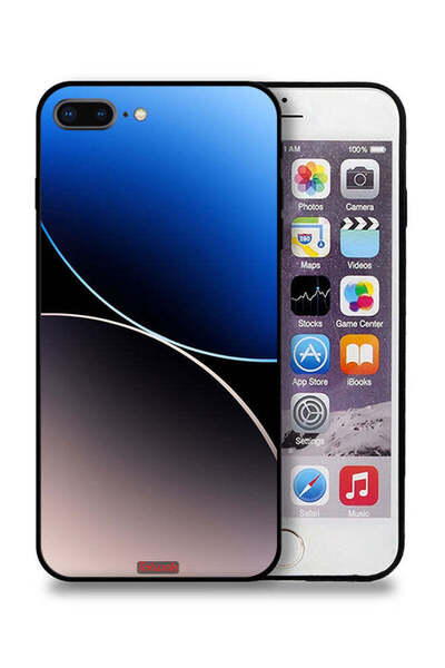 Tolwak غطاء حماية لجهاز Apple iPhone 7 Plus بنمط خطوط منحنية