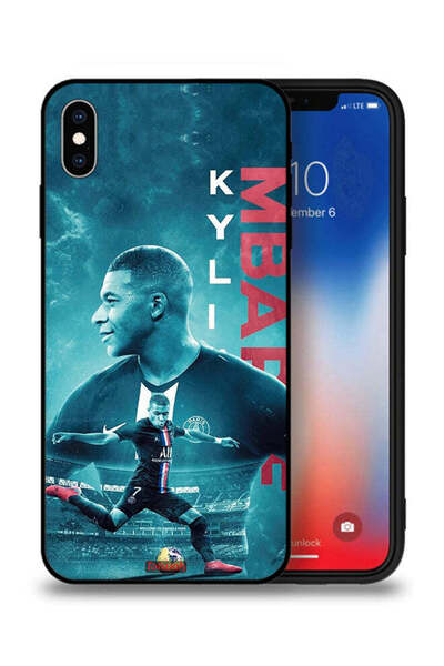Tolwak جراب حماية لجهاز iPhone XS Max من Apple مع ملصق Mbappe