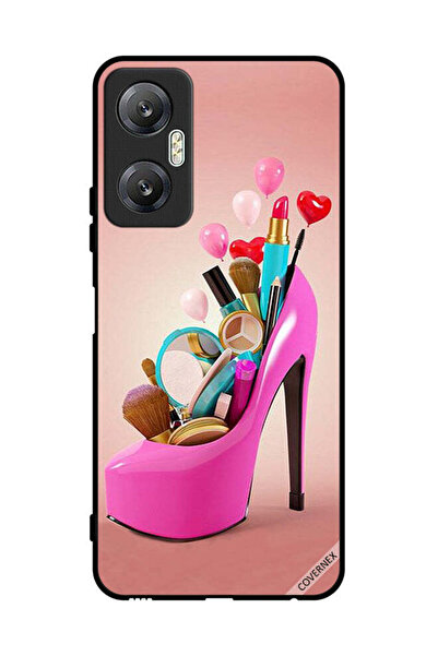 Covernex غطاء حماية لهاتف Infinix Hot 20 مع أدوات مكياج