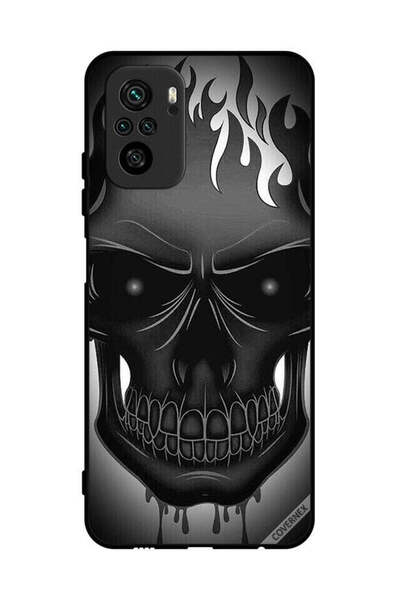 Covernex غطاء حماية لهاتف Poco M5s 4G برسومات جمجمة