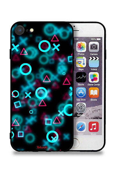 Tolwak جراب حماية لجهاز Apple iPhone SE (2022) بأيقونات لعبة Squid صغيرة