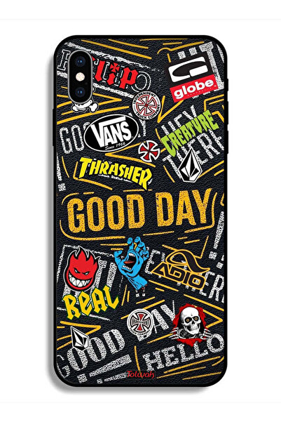 Tolwak Protective Case For Apple iPhone X Good Day