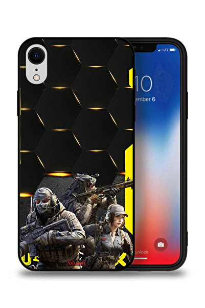 Tolwak غطاء حماية لجهاز Apple iPhone XR بخلفية Cyberpunk