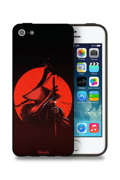 Tolwak غطاء حماية لجهاز Apple iPhone 5/5s/SE بتصميم Sword Warrior