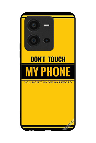 Covernex Protective Case Cover For vivo V25 Don't Touch My Phone You Don't Kn...