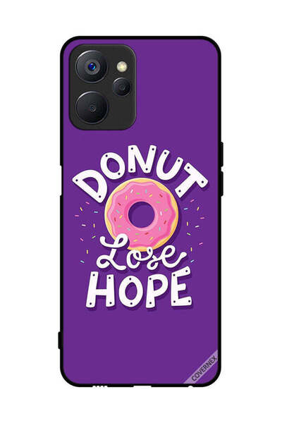 Covernex غطاء حماية لهاتف Realme 9i 5G - خلفية Donut Lose Hope