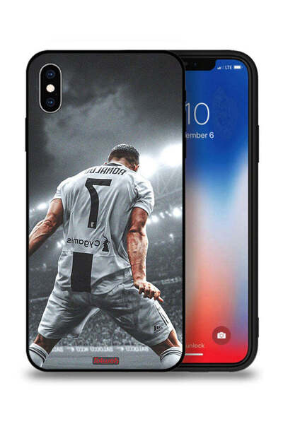 Tolwak جراب حماية لهاتف Apple iPhone XS احتفال كريستيانو رونالدو