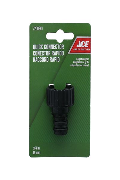 ACE 3/4inch Quick Female Connector