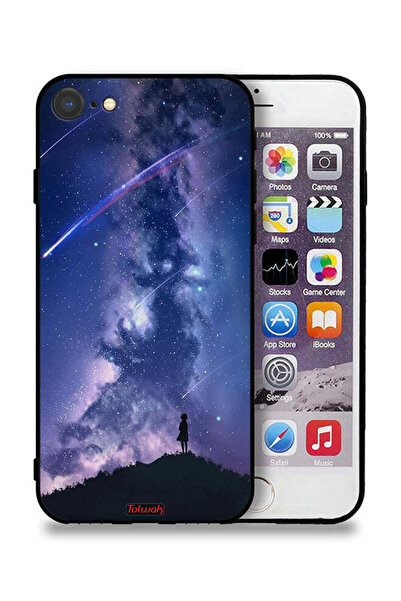 Tolwak غطاء حماية لجهاز Apple iPhone 8 - نجوم متحركة