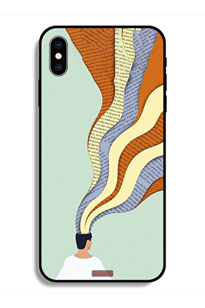 Tolwak حافظة حماية لهاتف Apple iPhone X - فن البيانات في العقل