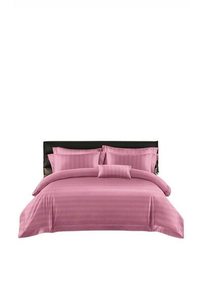 Pucioasa Bed linen, pink, damask