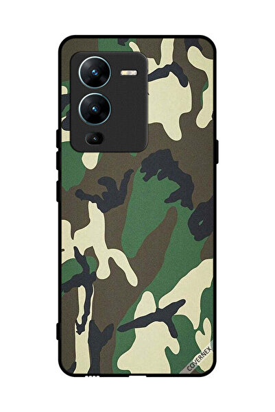 Covernex غطاء حماية لهاتف فيفو V25 برو بنمط مموه