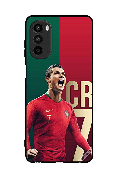 Covernex غطاء حماية لهاتف موتورولا موتو جي 82 - مجموعة فريق كريستيانو رونالدو...