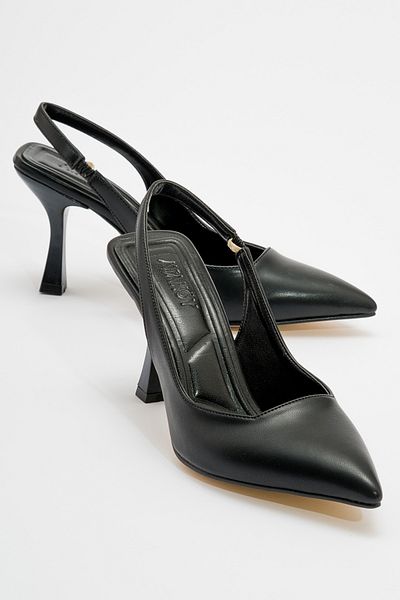 Ataköy Ayakkabı WOMEN'S POINTED TOE OPEN BACK STILETTO