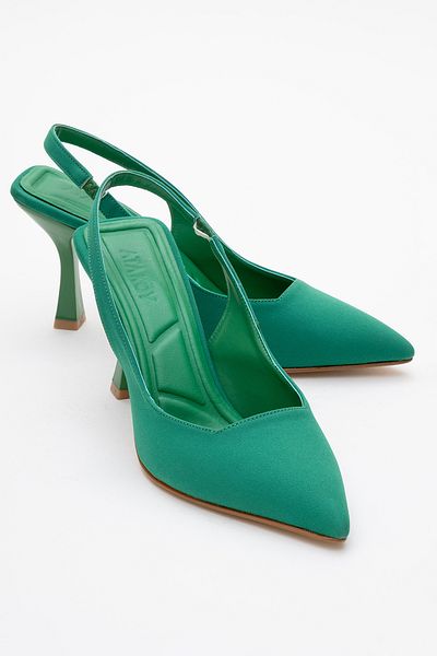 Ataköy Ayakkabı WOMEN'S POINTED TOE OPEN BACK STILETTO