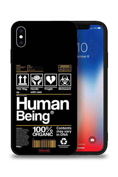 Tolwak جراب حماية لجهاز Apple iPhone XS ملصق إنسان