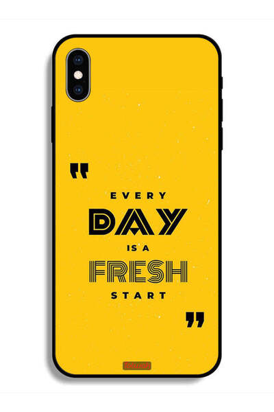 Tolwak جراب حماية لهاتف Apple iPhone X كل يوم هو بداية جديدة