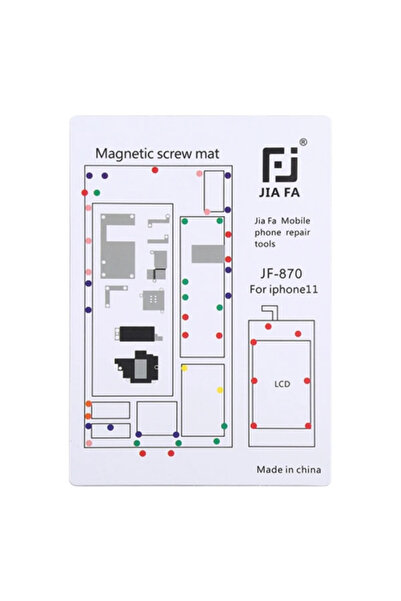 Generic Brand JIAFA JF-870 iPhone 11 6.1 بوصة مغناطيسية للعمل مع مؤشر لولبي-(...