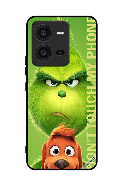 Covernex Protective Case Cover For vivo V25 Don't Touch My Phone Angry